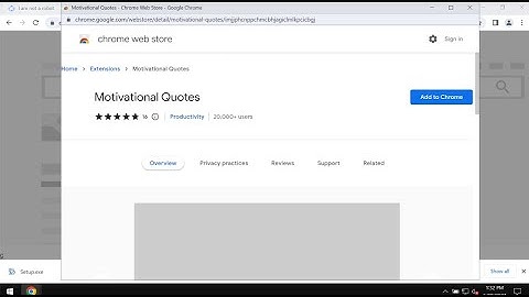 Motivational Quotes browser-hijacking extension removal.