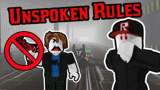 Unspoken RULES in SAKTK.. | Roblox Area 51