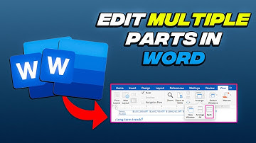 ✏️ How to Edit Multiple Parts of a Word Document at Once