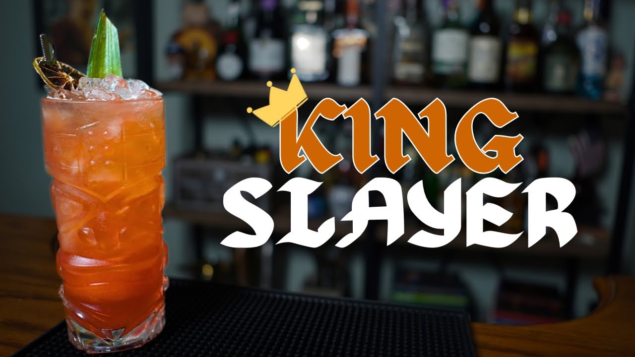 KING SLAYER ★ A Jungle Bird Riff Tiki Cocktail