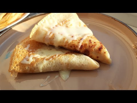 Нет МОЛОКА?ГОТОВЛЮ БЛИНЧИКИ ВСЕГДА ПОЭТОМУ РЕЦЕПТУ!