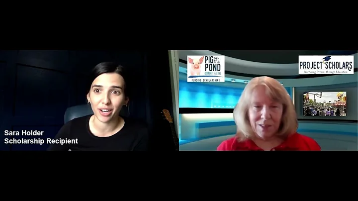 Sara Holder shares advice for 2021 scholarship rec...