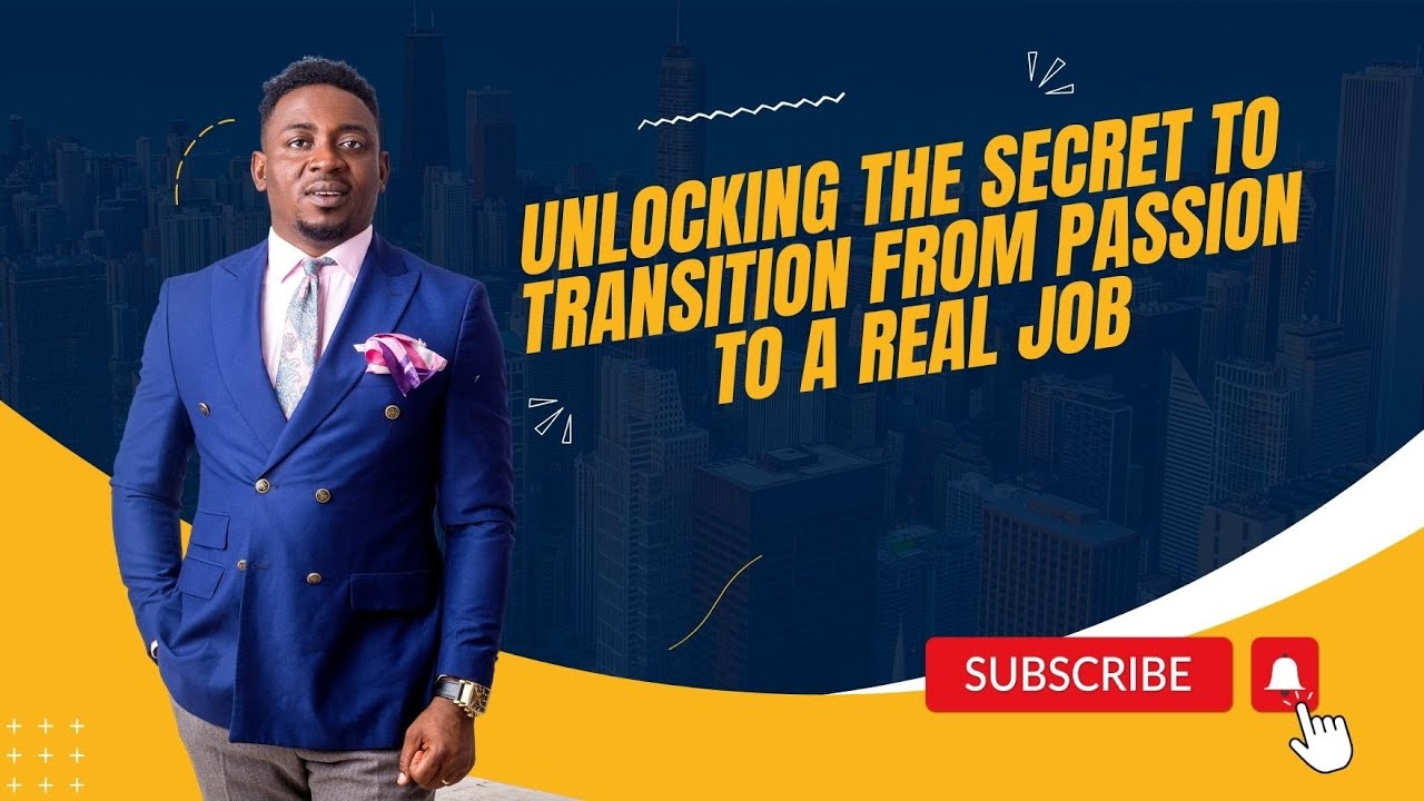 Unlocking the Secret to Transition from Passion to a Real Job #sacointernational #spiritofsaco