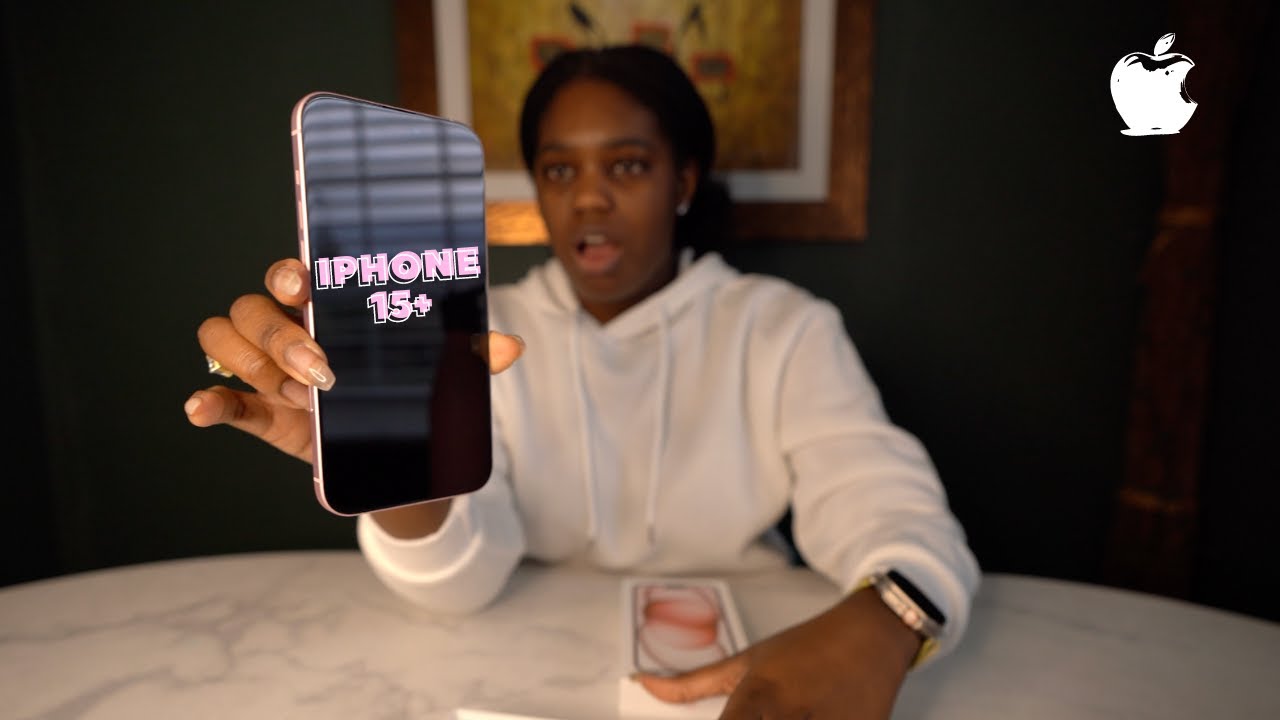 iPhone 15+ PINK 🩷 Unboxing & Comparison to 15 Pro Max - YouTube