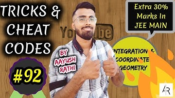 ❤Only For Legends❤ || JEE Main 2019 Mathematics🔥|| 9th Jan 1st slot|| Tricks & Cheat Codes #92