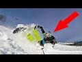 ЧОКНУТЫЙ РУССКИЙ - Чуть не разбился! GoPro Snowboard