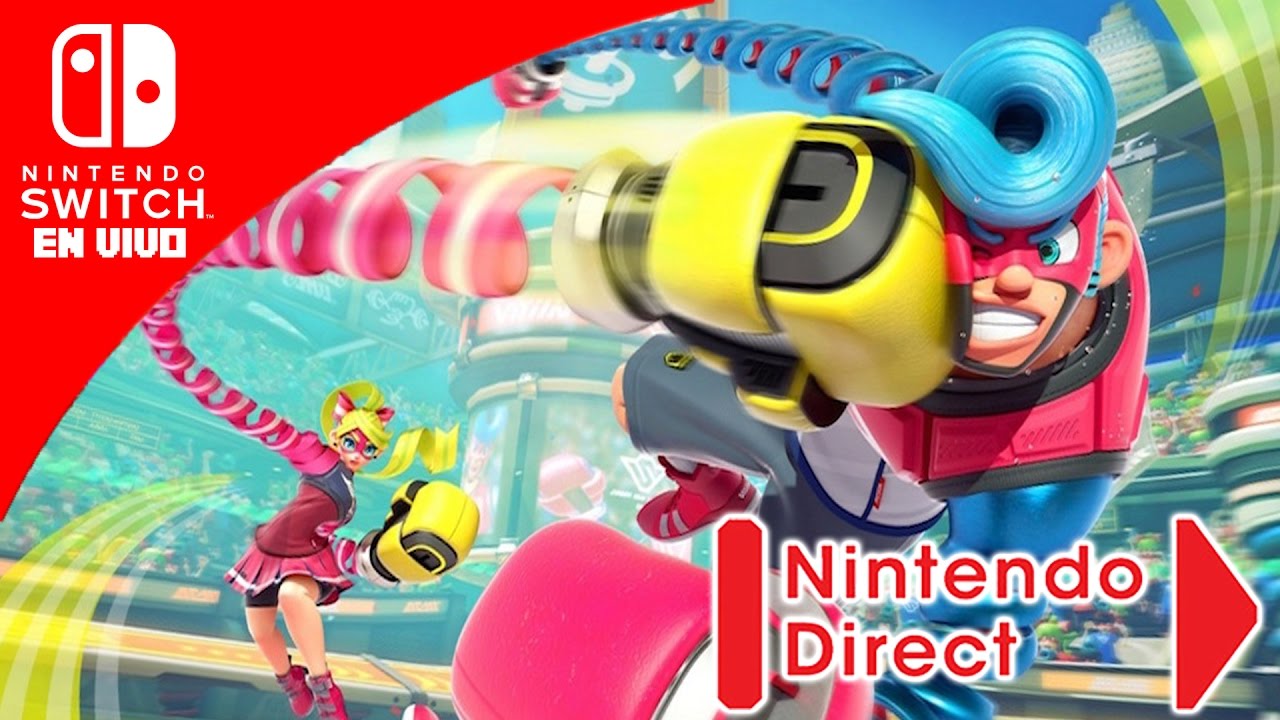 REACCIONES EN VIVO [ARMS/Splatoon 2] | Nintendo Direct 12.4.2017 ...