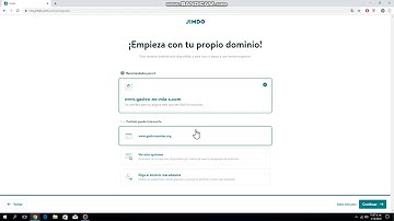 Como crear una pagina en Jimdo