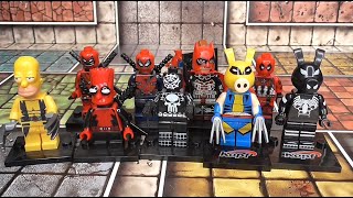Superhero Crossovers #1 | Fake Lego minifigures review | Knock off toys