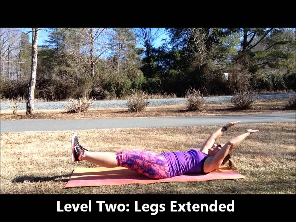 JackKnife Crunches (Three Options) YouTube