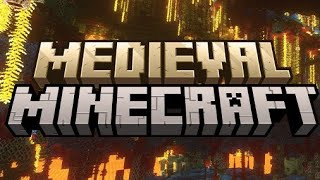 Minecraft medieval #1 perdidos na caverna