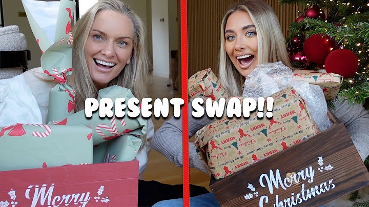 £100 BUDGET Christmas GIFT SWAP with my Mum!!