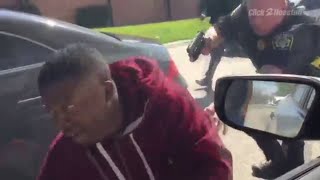 VIDEO: Would-be carjacking victim captures chase suspect's arrest
