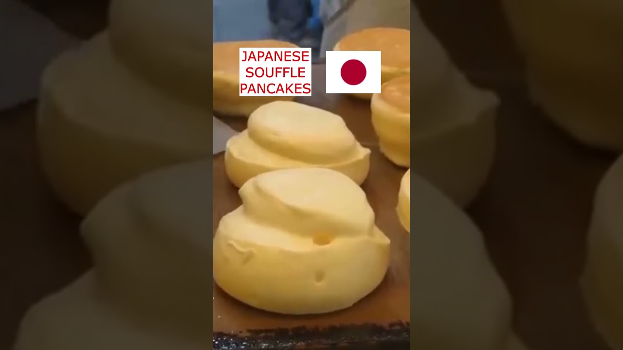 JAPANESE STYLE SOUFFLE PANCAKES #japaneseculture  #foodlovers #japantravel #pancake