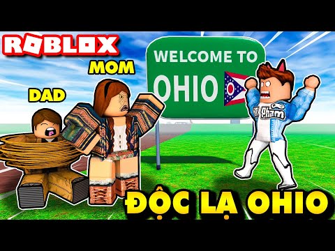 Roblox | ĐỘC LẠ OHIO: KIA GIẢI CỨU PAPA BỊ BẮT CÓC BỞI MAMA TÂM THẦN - escape ohio | KiA Phạm