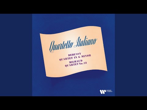 String Quartet in G Minor, Op. 10, CD. 91, L. 85: IV. Très modéré - Très animé