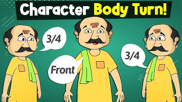 Character Design For 2D Animation ll 2D Character Animation ll 2d Design