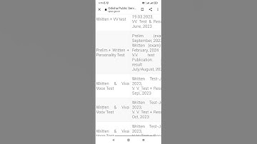 opsc new calender 2023//ocs exam 2023 exam schedule