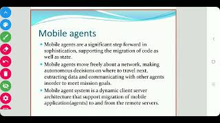 MCA- Mobile Computing-BE CSE-IT- Mobile Agents