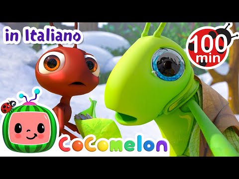 La formica e il grillo | CoComelon | Moonbug Kids - Cartoni Animati
