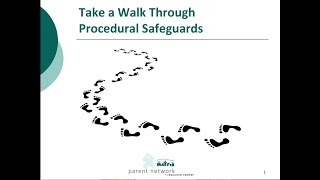 Special Education Rights: Procedural Safeguards Part 1
