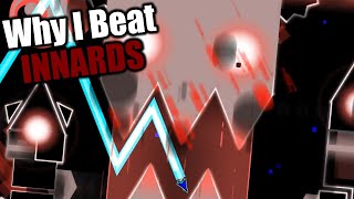 Why I beat Innards, and why I beat it on 60hz.