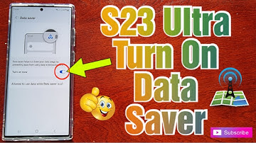 Samsung Galaxy S23 Ultra Turn On Data Saver Helps to Cut Down your Data Usage