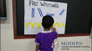 PRE -WRITING SKILLS FOR KG STUDENTS