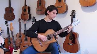 Salvador Ibanez ~1900 Torres style guitar