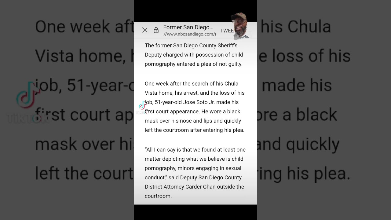 ⁣Former San Diego Sheriff's Deputy pleads not guilty to heinous crimes. #sandiego #california