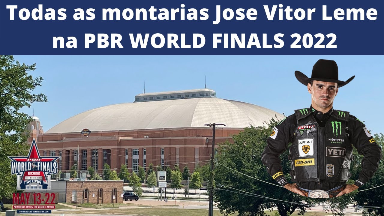 JOSÉ VITOR LEME BI-CAMPEÃO MUNDIAL DA PBR 2021! CONFIRA A ENTREVISTA E AS  MONTARIAS DA FINAL - VEGAS 