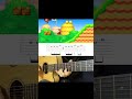 Guitar TAB New Super Mario Bros. Overworld
