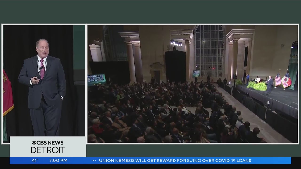 Detroit Mayor Mike Duggan delivers State of the City Address - YouTube