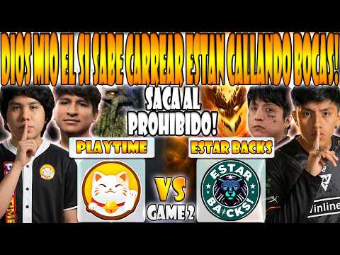 PLAYTIME vs ESTAR BACKS BO3[GAME 2] SCOFIELD, WITS, DARKMAGO VS PARKER - THE INTERNATIONAL 2026 SA