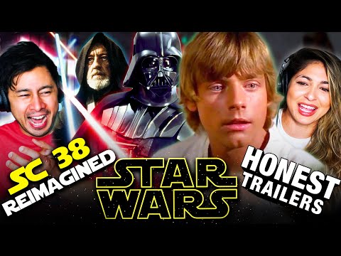 Honest Trailers - STAR WARS Reaction! + Star Wars SC 38 Reimagined Reaction!