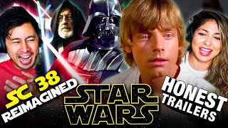 Honest Trailers - STAR WARS Reaction! + Star Wars SC 38 Reimagined Reaction!