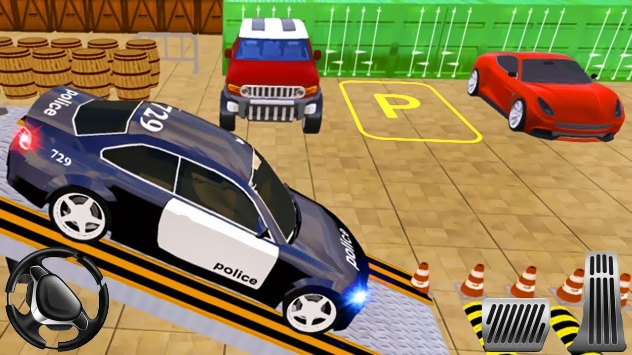 Android Gameplay Police Parking Adventure - Car Games Rush 3D FHD
