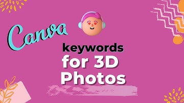 Canva keywords for 3D Photos