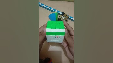 New 6 move OLL PARITY 4x4 #shorts