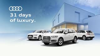 31 Days of Luxury at Audi Centre Parramatta