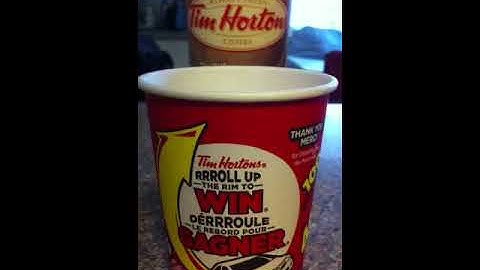 Timmies Roll up the Rim take 2