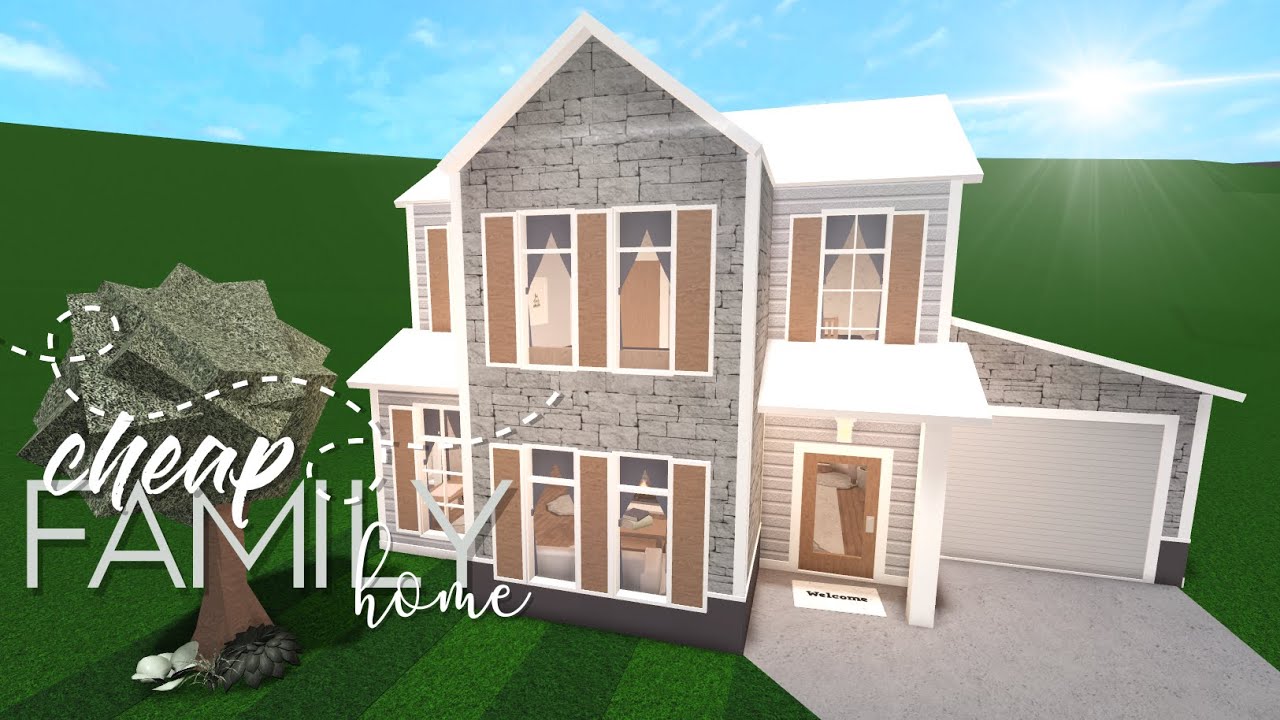 Build a cute bloxburg house in 1 hour by Reejybuilds