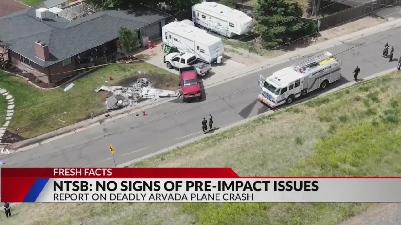 NTSB releases preliminary report in deadly Arvada plane crash - YouTube