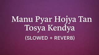 mainu pyar ho gaya tenu saiyan kehndi slowed reverb 2025 tranding song