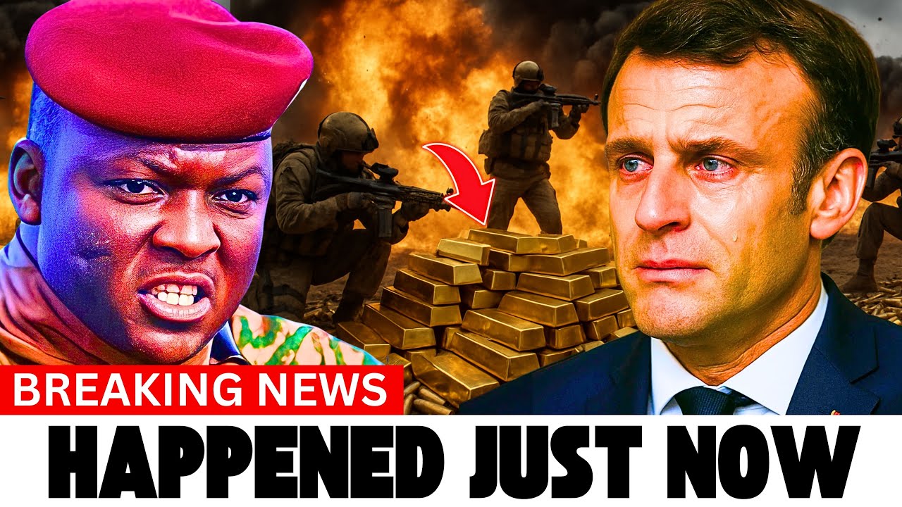 Macron’s WORST NIGHTMARE! Traore BANS France From…