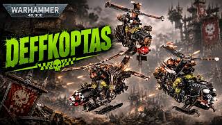 Building Ork Deffkoptas - Warhammer 40k