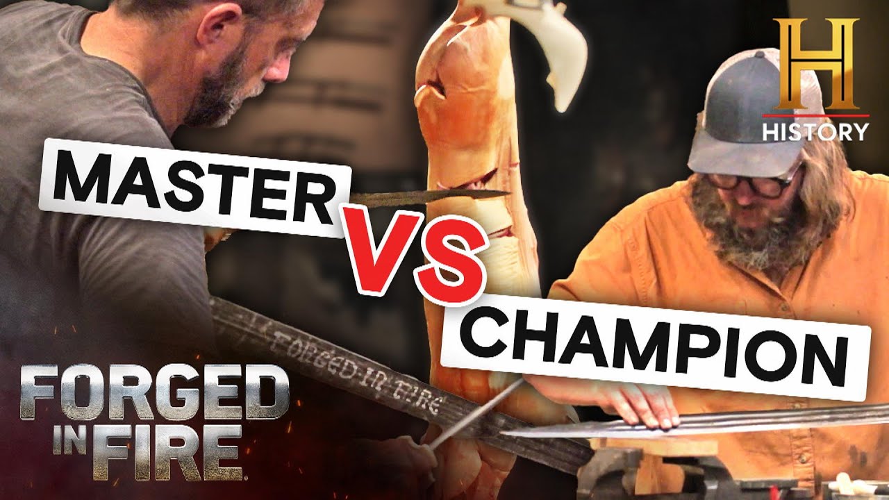 Battling the Gladiator of the Forge (Season 10) | Forged in Fire