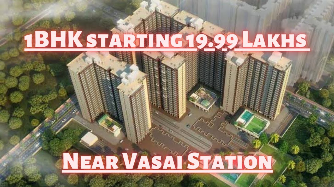 1BHK for sale in Vasai near Station pmay pmayscheme Mega