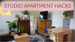TIPS AND TRICKS FOR LIVING IN A STUDIO