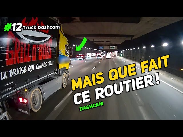 MAIS QUE FAIT CE ROUTIER ! Truck Dashcam #12 